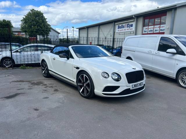 Bentley Continental GTC 4.0 V8 S 2dr Auto Convertible Petrol White